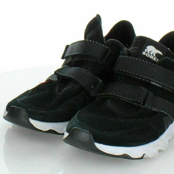 Sorel Kinetic Light Strap Sneaker black suede size 9.5 - Picture 7 of 11